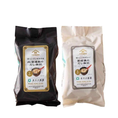 St Cousair Hokkaido Salmon Broth Porridge / Miyazaki Chicken Broth Porridge 1 bag (3 servings)