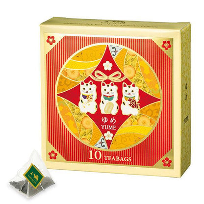 Lupicia 2024 Tea Bags Limited Design BOX (Daruma / Yume / Kumquat / Yuzu) 1 box/10 bags