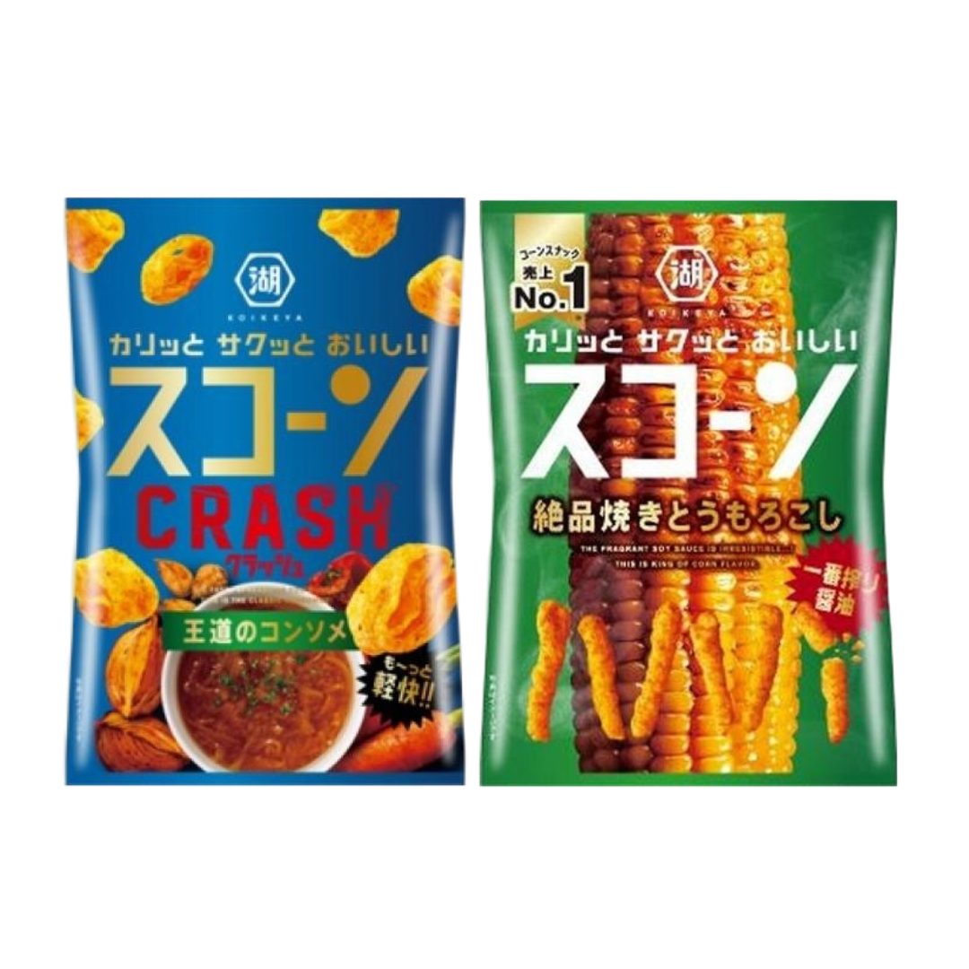 Koikeya Scone Crash Tradition Consommé 40g / Exquisite Grilled Corn 73g