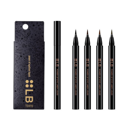 IK LB TOKYO Power of Eyeliner Liquid (Jet Black / Brown Black / Choco Brown / Royal Brown) 0.6ml