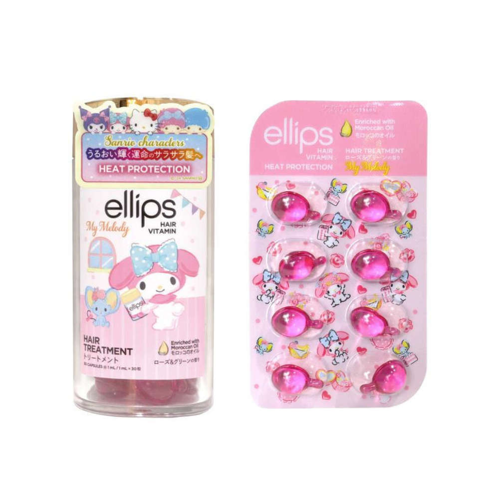 IS-LINK ellips Sanrio Clear Pink 8P / 30P