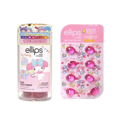 IS-LINK ellips Sanrio Clear Pink 8P / 30P