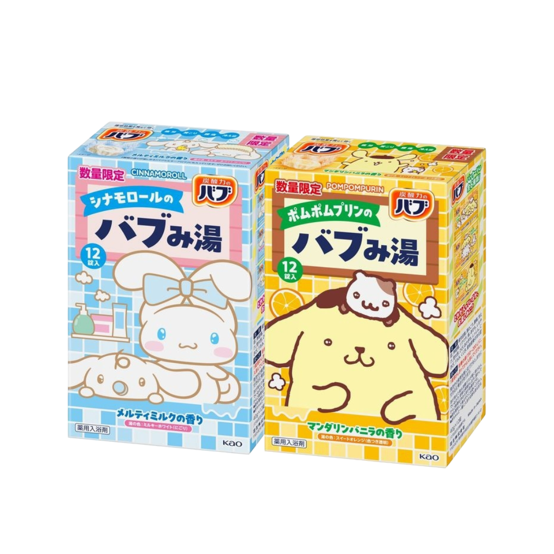 Kao Bub Bubumiyu (Melty Milk Scent / Mandarin Vanilla Scent) 12 tablets