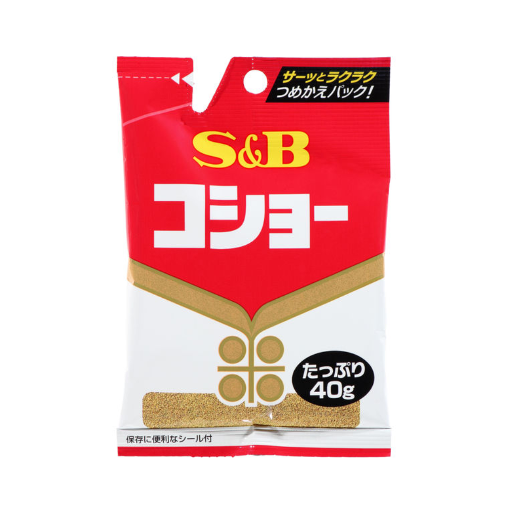 S&B Foods S&B Pepper in a bag 40g
