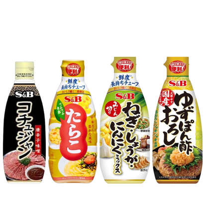 S&B Value Series (Gochujang / Cod Roe/ Yuzu Citrus Ponzu / Green Onion Mix)