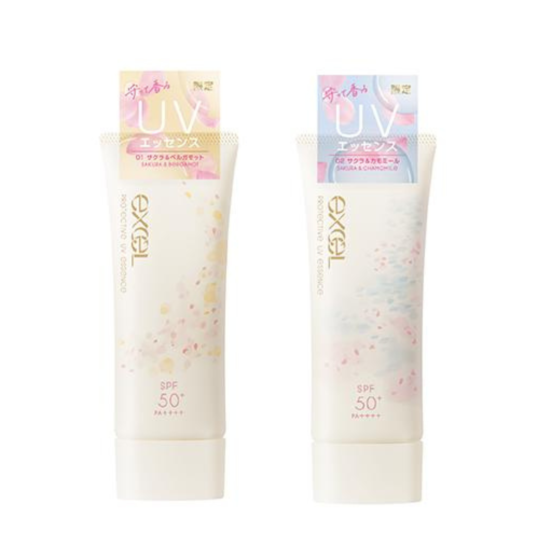 TOKIWA Protective UV Essence (01 lb cherry & bergamot / 02 lb cherry & chamomile) 60g