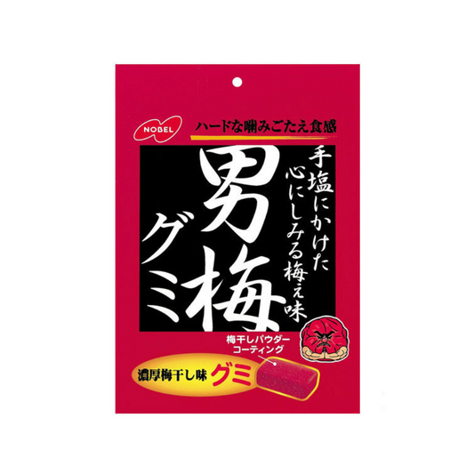Nobel Otoko Ume Plum Gummies 38g