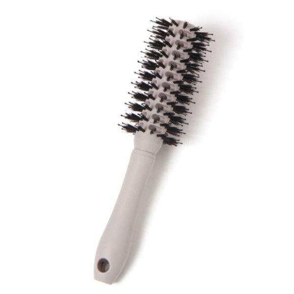 LAKOLE (2WAY Comb / Hair Comb / Hair Brush / Hair Roll Brush) Gray 1 pc
