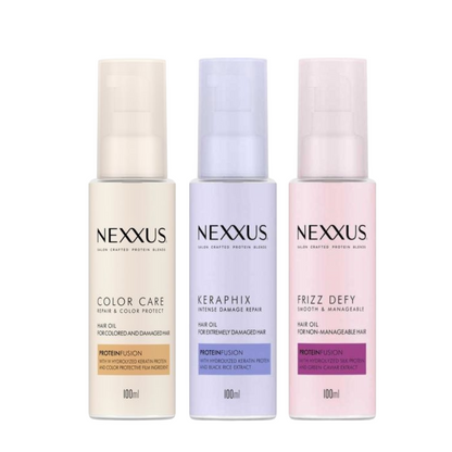 Unilever Nexus Hair Oil (Repair & Color Protect / Intense Damage Repair / Smooth & Manageable) 100ml