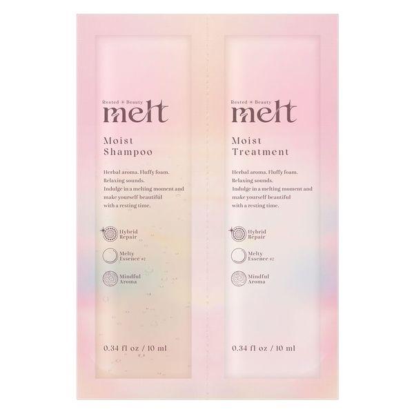 Kao melt Shampoo and Treatment  (Smooth / Moist) 20ml