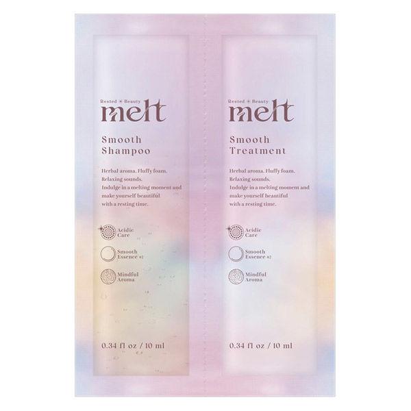 Kao melt Shampoo and Treatment  (Smooth / Moist) 20ml