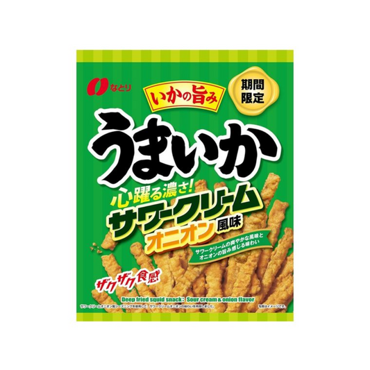 Natori Uma Ika Squid Sour Cream Onion Flavor 100g