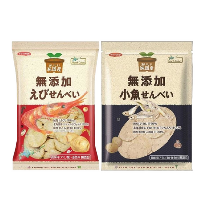 North Colors Pure Japanese Rice (Shrimp crackers / Small fish crackers) 65g
