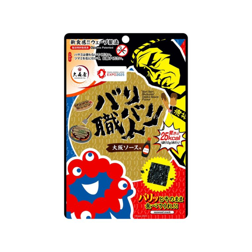Omoriya Baribari Shokunin Osaka Sauce Flavor 12g