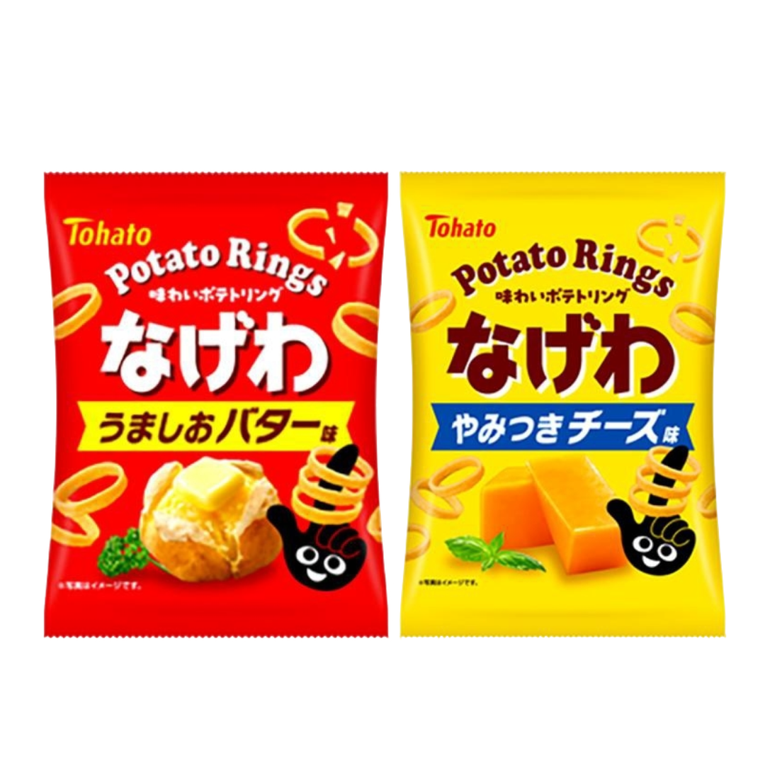 TOHATO (Umashio Butter Flavor 18g / Yamitsuki Cheese Flavor 57g)