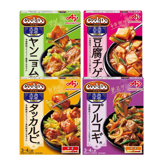 Ajinomoto CookDo KOREA! (For Dakgalbi/ Bulgogi / Yangnyom Stir-Fry /Tofu Chige) 90g