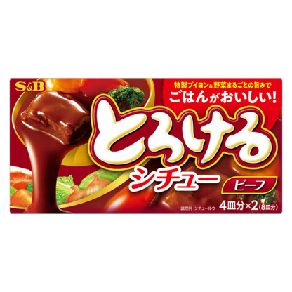 S-B Foods Melting Stew (Cream / Beef / Soy Milk Corn) 140g