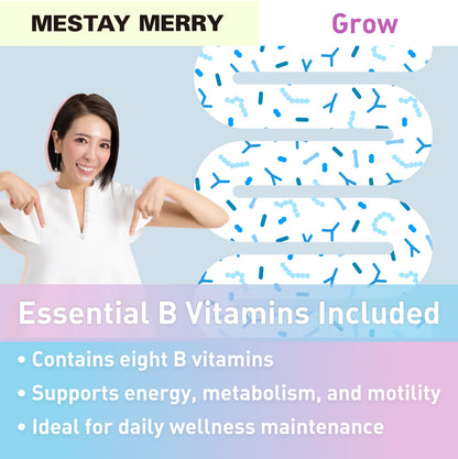 T-Brite MESTAY MERRY Glow Ultimate Multi-Gut Flora Supplement 30-Day Supply
