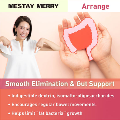 T-Bright MESTAY MERRY Arrangement 30-day supply of enzyme supplements to protect you when you overeat.