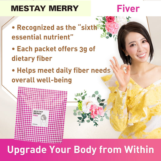 T-Brite MESTAY MERRY Fiber A Supplement for Japanese People with a soluble and insoluble fiber 30-day supply