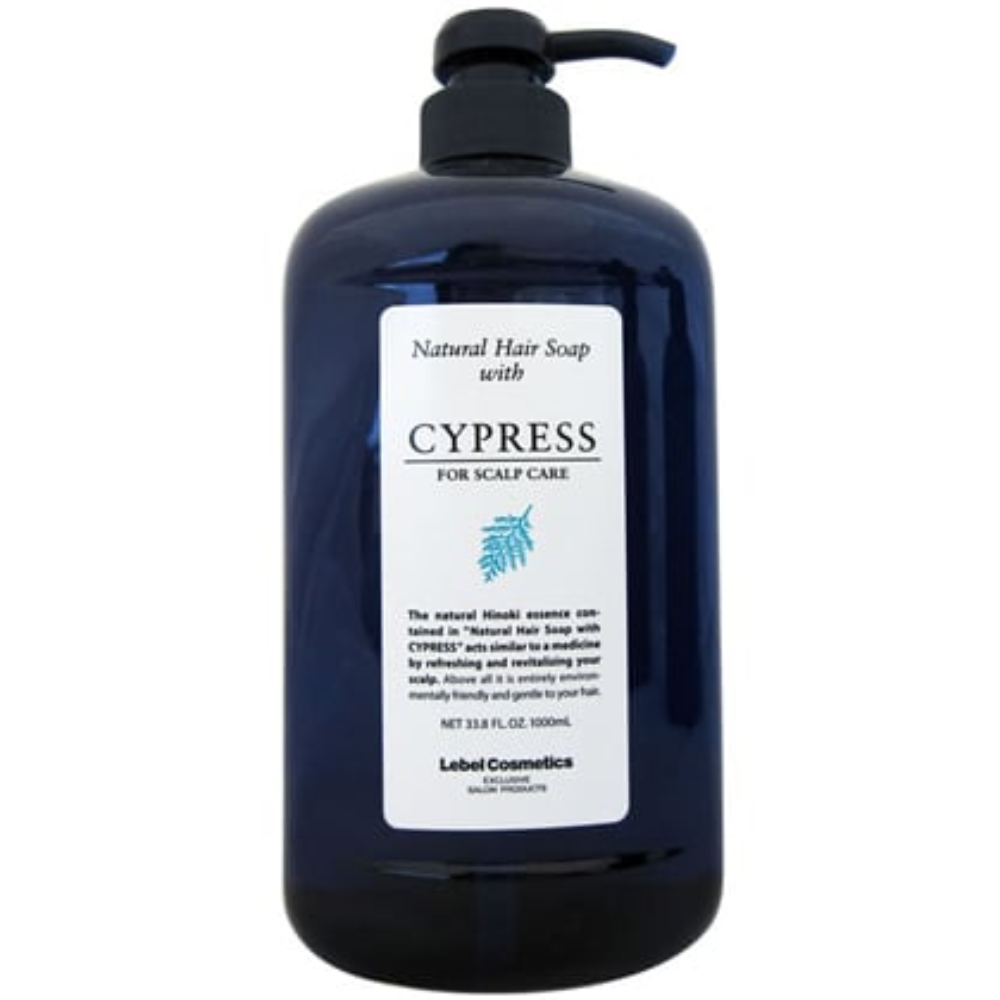LEBEL NATURAL HAIR SOAP WITH (Cypress / Jojoba / Marigold / Seaweed) 720ml / 1000ml / Refill 1600ml