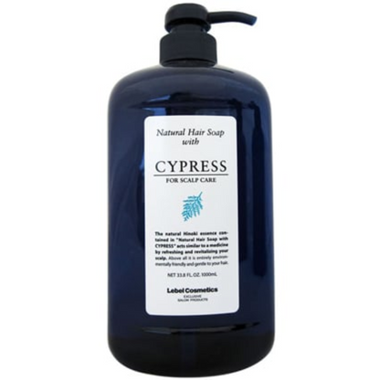 LEBEL NATURAL HAIR SOAP WITH (Cypress / Jojoba / Marigold / Seaweed) 720ml / 1000ml / Refill 1600ml