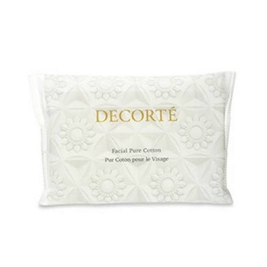 KOSE COSME DECORTE Miniature Facial Pure Cotton 48 Sheets (4 Sheets x 12 Packets)
