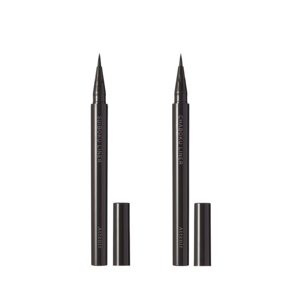 Attenir Suiboku Liner (Transparent Sheer Black / Soft Beige-Brown) 1pc