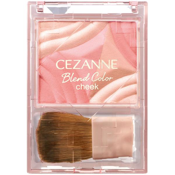 CEZANNE Blend Color Cheek (01 Coral Symphony / 02 Mood Pink) 4.5g