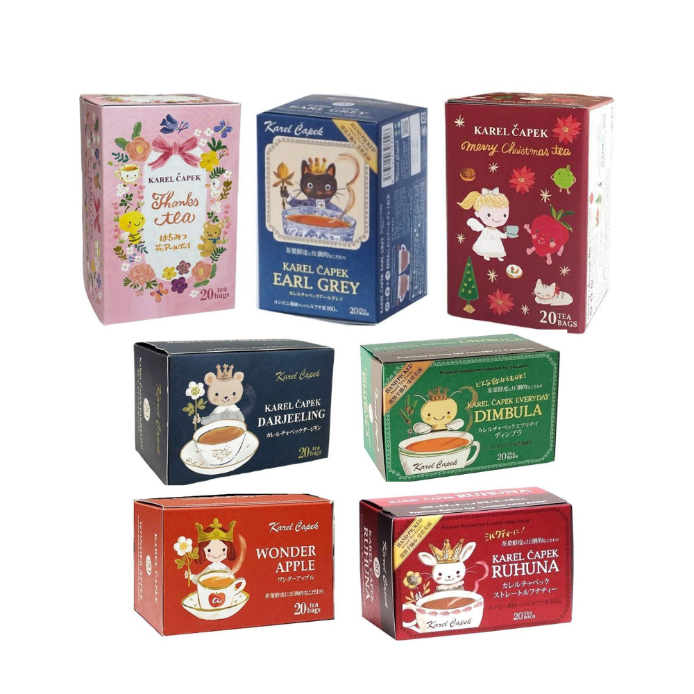 Karel Capek 20 Tag & Envelope Teabags