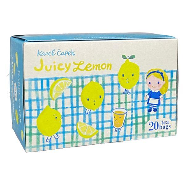 Karel Capek Juicy Lemon 20 Tag & Envelope Tea Bags