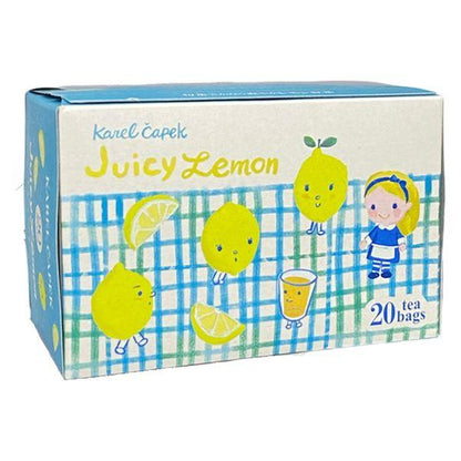 Karel Capek Juicy Lemon 20 Tag & Envelope Tea Bags