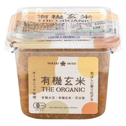 Hikari Miso THE ORGANIC (Organic Brown Rice / Organic Barley Koji) 400g