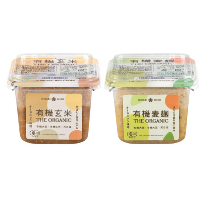Hikari Miso THE ORGANIC (Organic Brown Rice / Organic Barley Koji) 400g