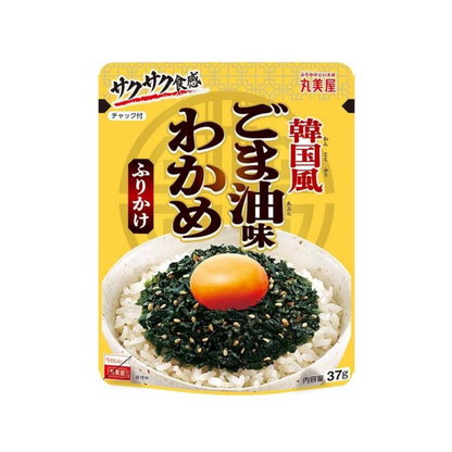 Marumiya Korean Style Sesame Oil Flavored Wakame Seaweed Furikake 37g