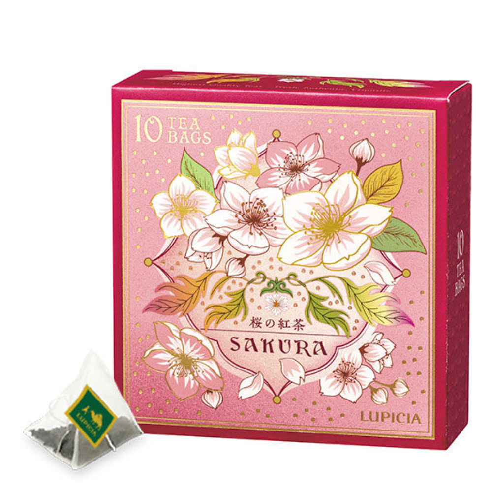 Lupicia Black Tea Bags Limited Design BOX 10 bags