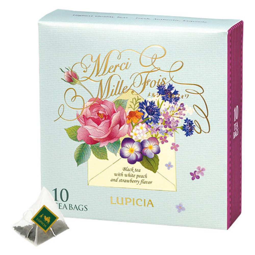 Lupicia Black Tea Bags Limited Design BOX 10 bags