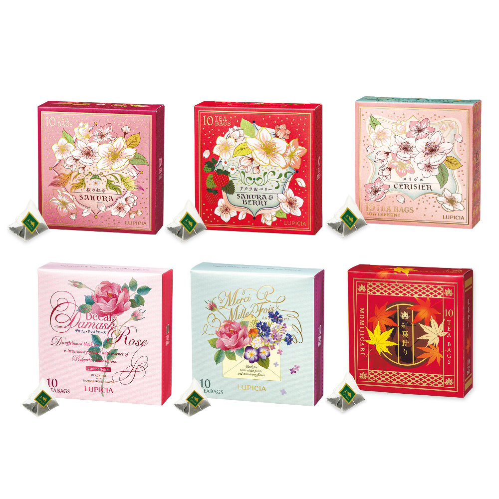 Lupicia Black Tea Bags Limited Design BOX 10 bags