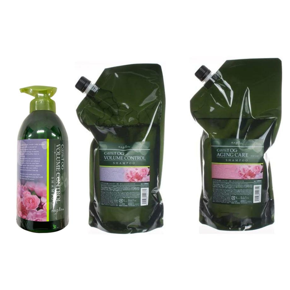NAPLA CARETECT OG Shampoo (AC / VC) 750ml / Refill 1200ml