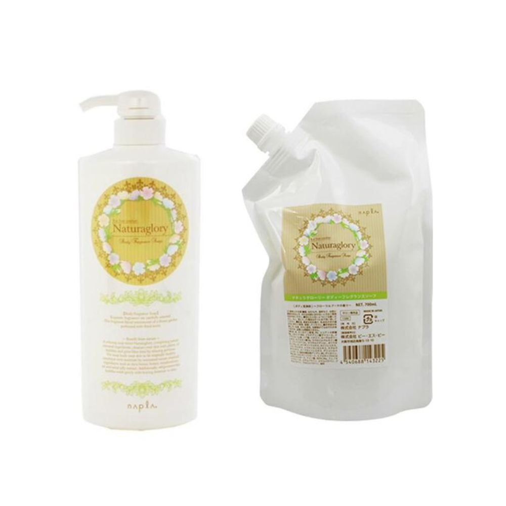 NAPLA Natura Glory Body Fragrance Soap (750ml / Refill 700ml)