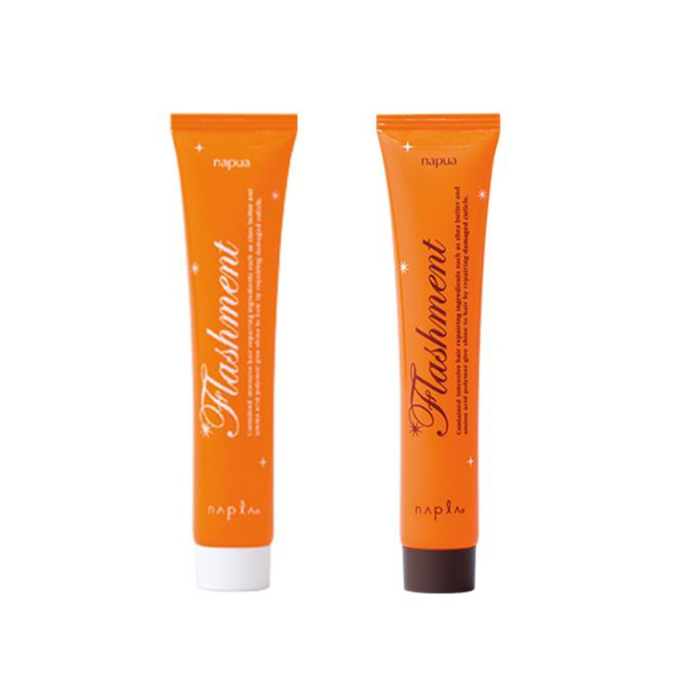 NAPLA NAPUA FLASHMENT (Smooth Hair Pack Dry / Moisture Hair Pack Moist) 50g