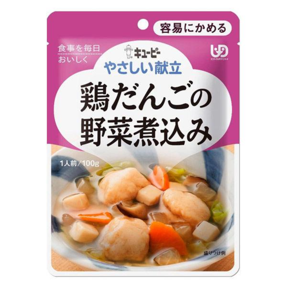 Kewpie Yasashii Kondate Easily Chewable Series 100g
