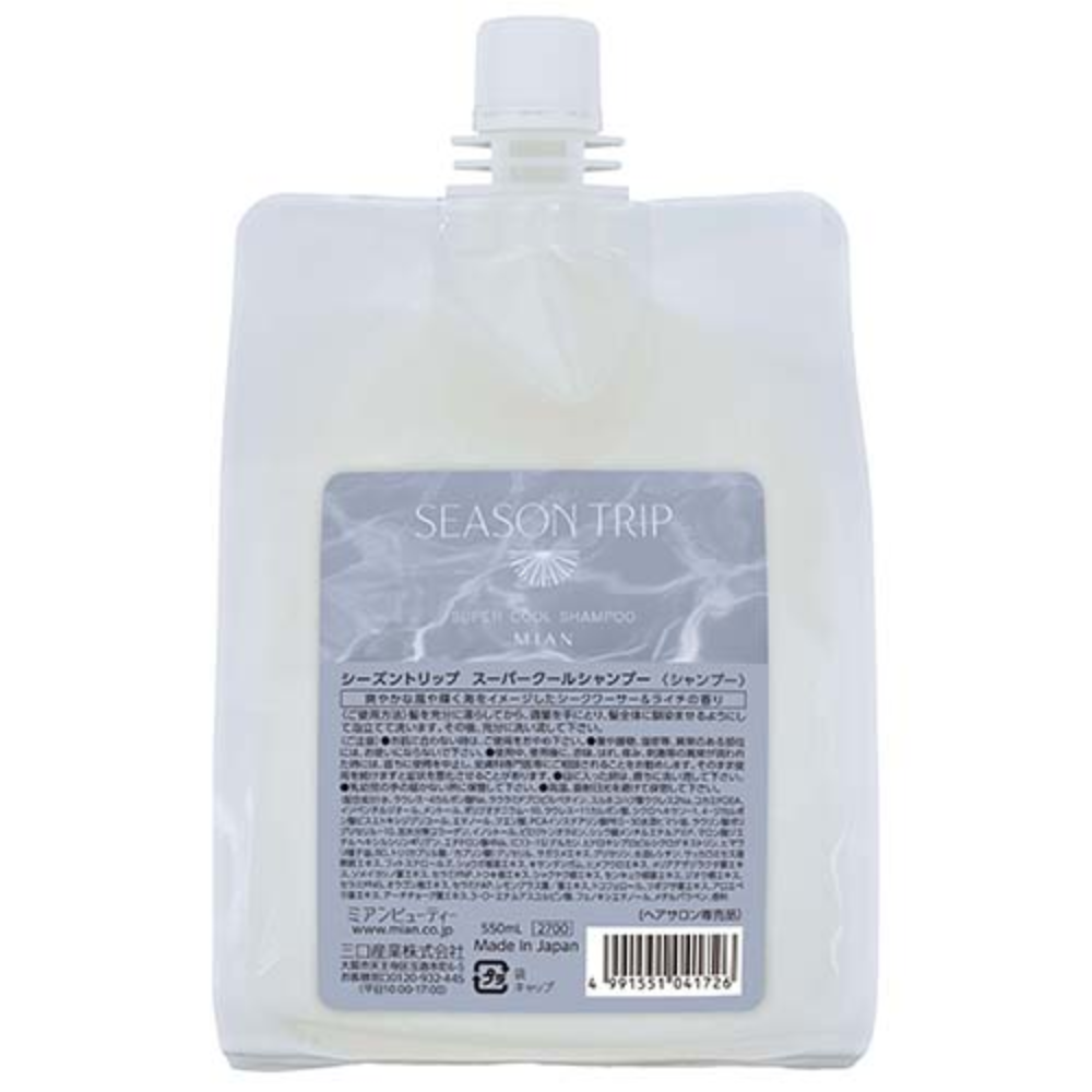 Ford Season Trip Shampoo (Super Cool / Mild Cool) 300ml / 600ml / Refill 550ml