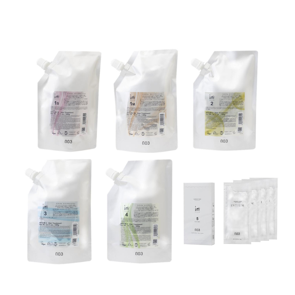 Number Three Intium Treatment (1M / 1S / 2 / 3 / 4 / HOME) 400g / 12g x 4