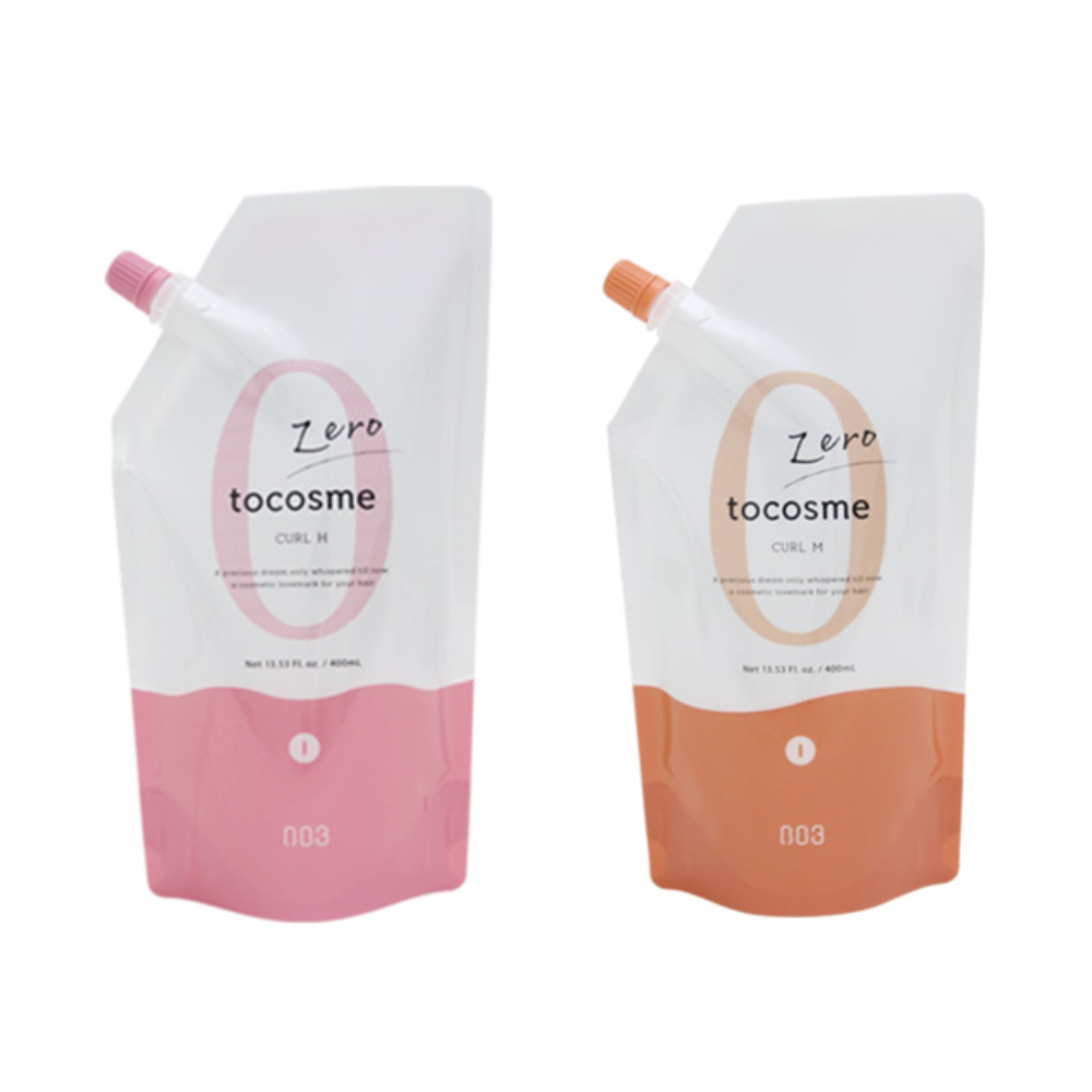 Number Three ToCosme Zero Curl (Hard / Medium) 400ml