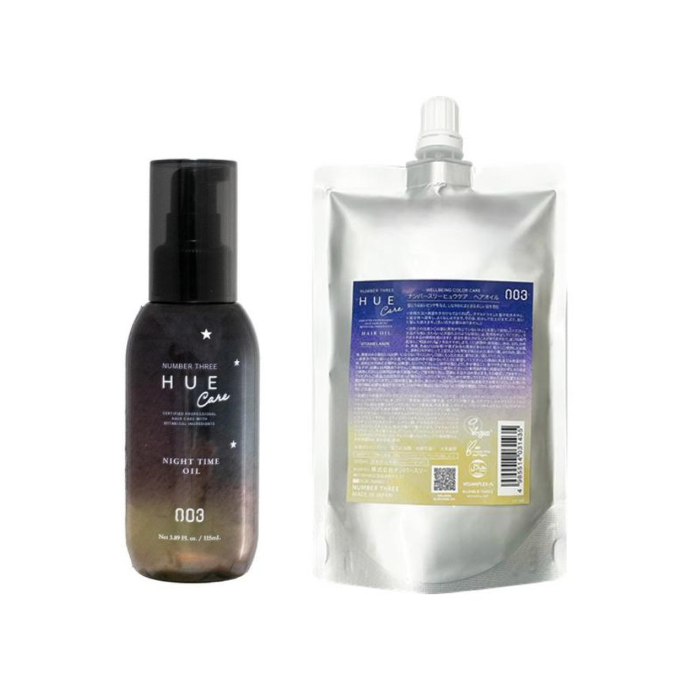 Number Three Hue Night Care Night Time Oil (115ml / refill 300ml)