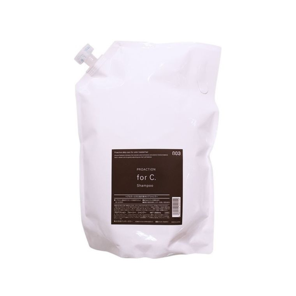 Number Three Pro Action For Sea Shampoo Refill 3000ml