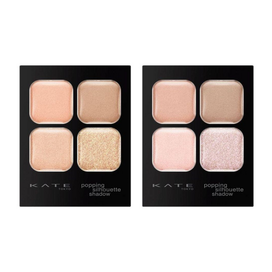 Kanebo KATE Popping Silhouette Shadow (OR-2 Coral Rosepop / PK-1 Raspberry Rosepop) 3.6g