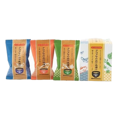 AKOMEYA TOKYO AKOMEYA Freeze Dried Soup Stock Miso Soup 3 Kinds Set