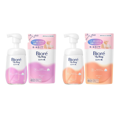 Kao Biore The Body Toning Skin (Woody & Floral / Fruity) Original Bottle 480ml / Refill 440ml